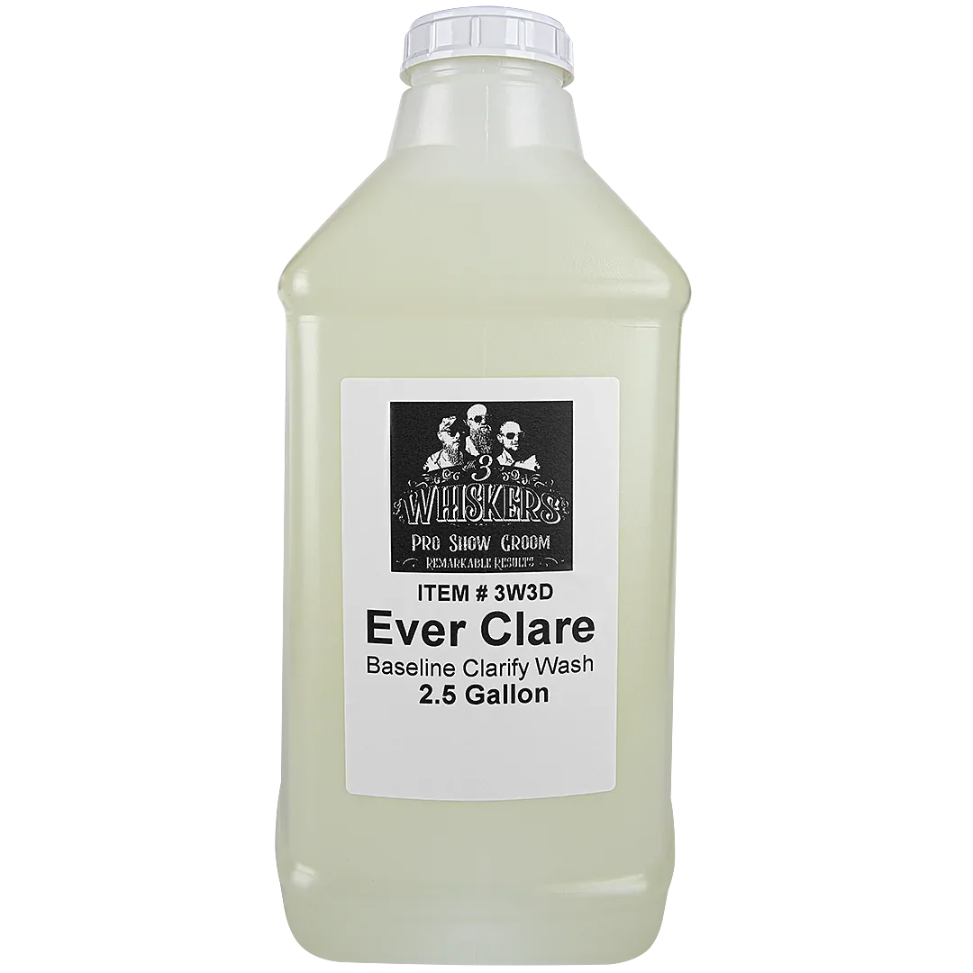 Ever Clare Base Clarifying Wash 2.5 Gallon by 3 Whiskers