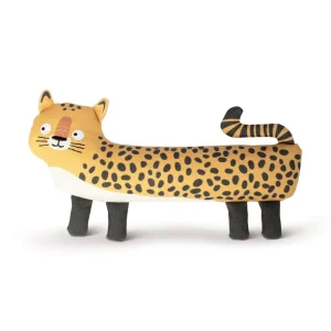 I've Been Spotted Canvas Leopard Dog Toy