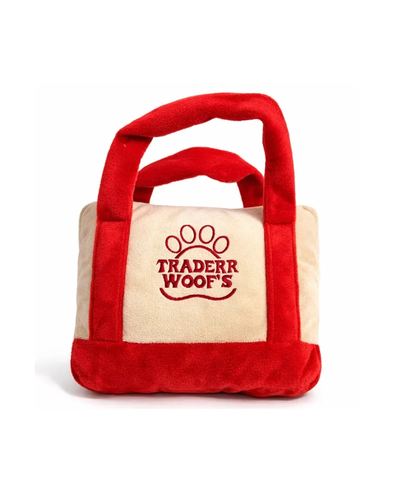 Traderr Woof’s Plush Squeaky Dog Toy - Image 2