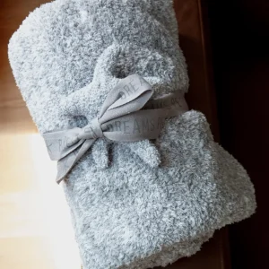 Starfish Buddie Toy & Blanket Dog Bundle in Dove Grey (45"x50")