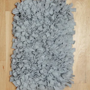 Interactive Snuffle Mat Dog Toy in Heather Grey (Made in the USA)