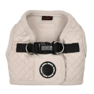 Irvin Fleece-Lined Dog Harness in Cream