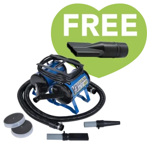 K9 III Blow Dryer Variable Speed with Free Water Peeler Attachment by Electric Cleaner