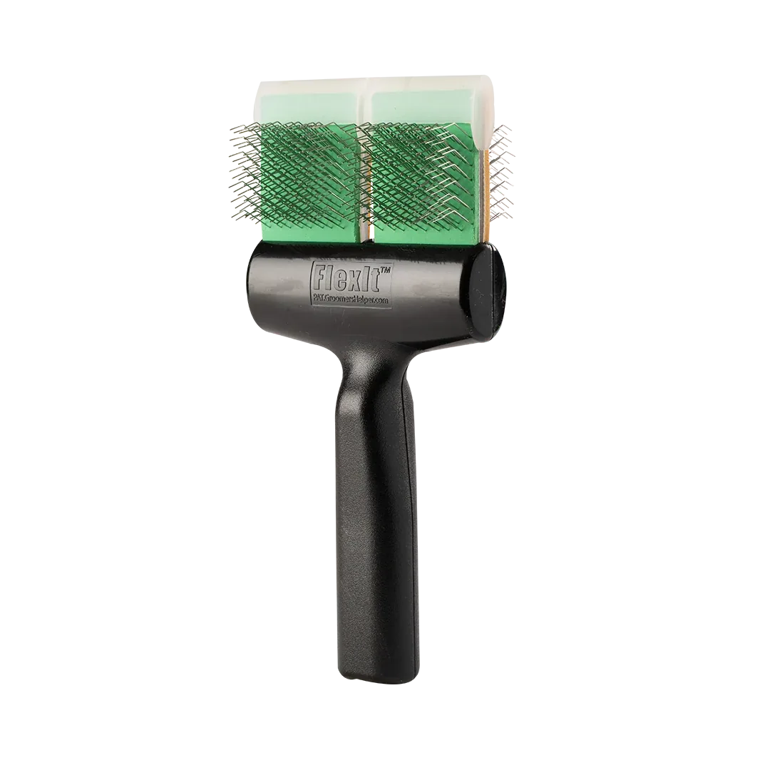 Soft Flex Finishing Undercoating Combo Double Brush Green/Gold by FlexIt - Image 2