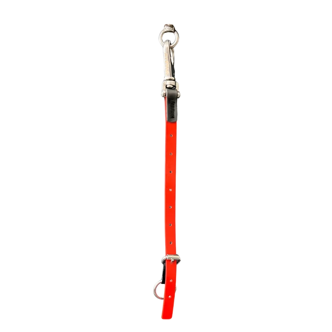12" Loop Extender Orange by Alpha Grooming - Image 2