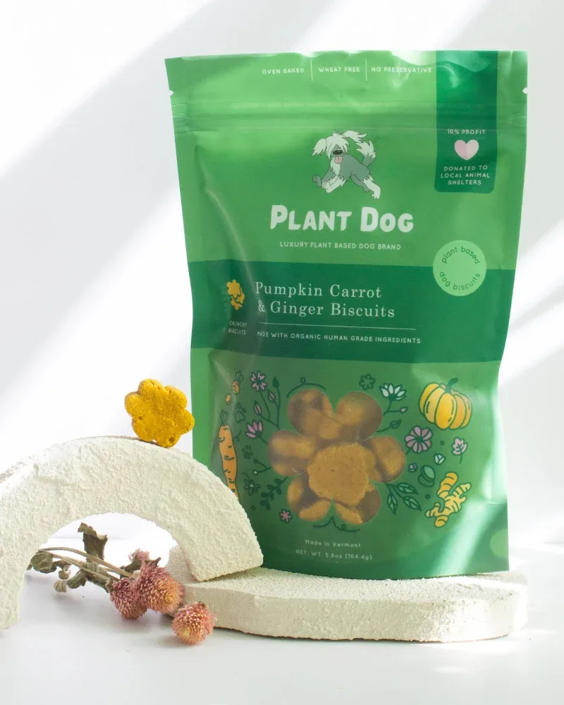 Pumpkin, Carrot & Ginger Dog Treats - Image 2