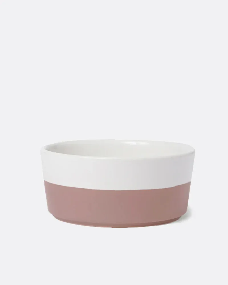 Dipper Dog Bowl in Mauve