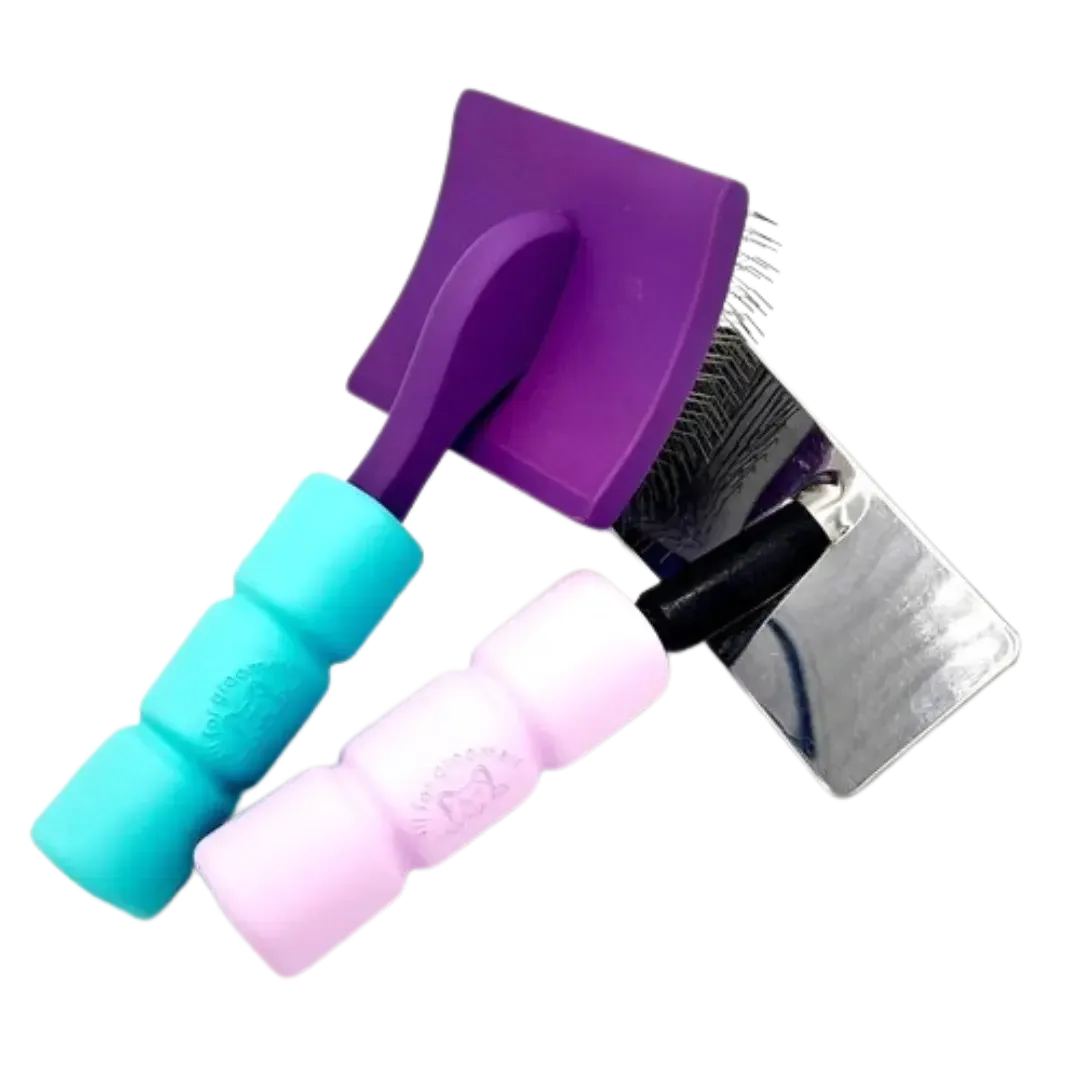 Handle Hugger Brush Holder Lavender by All For Groomers - Image 2