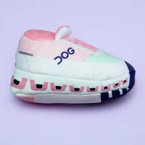 Workout Shoe Squeaky Plush Dog Toy