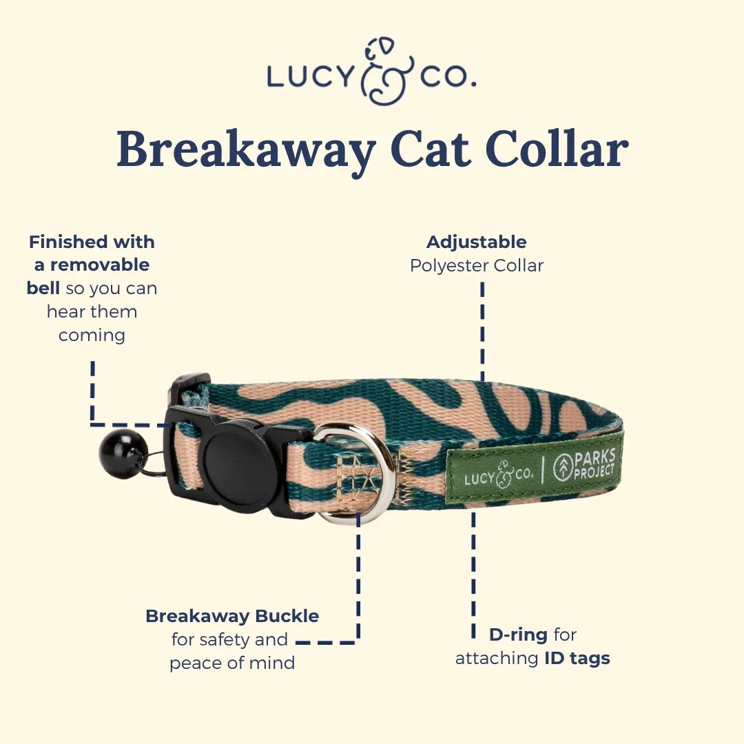 Lucy & Co. x Parks Project Geyser Breakaway Cat Collar - Image 2