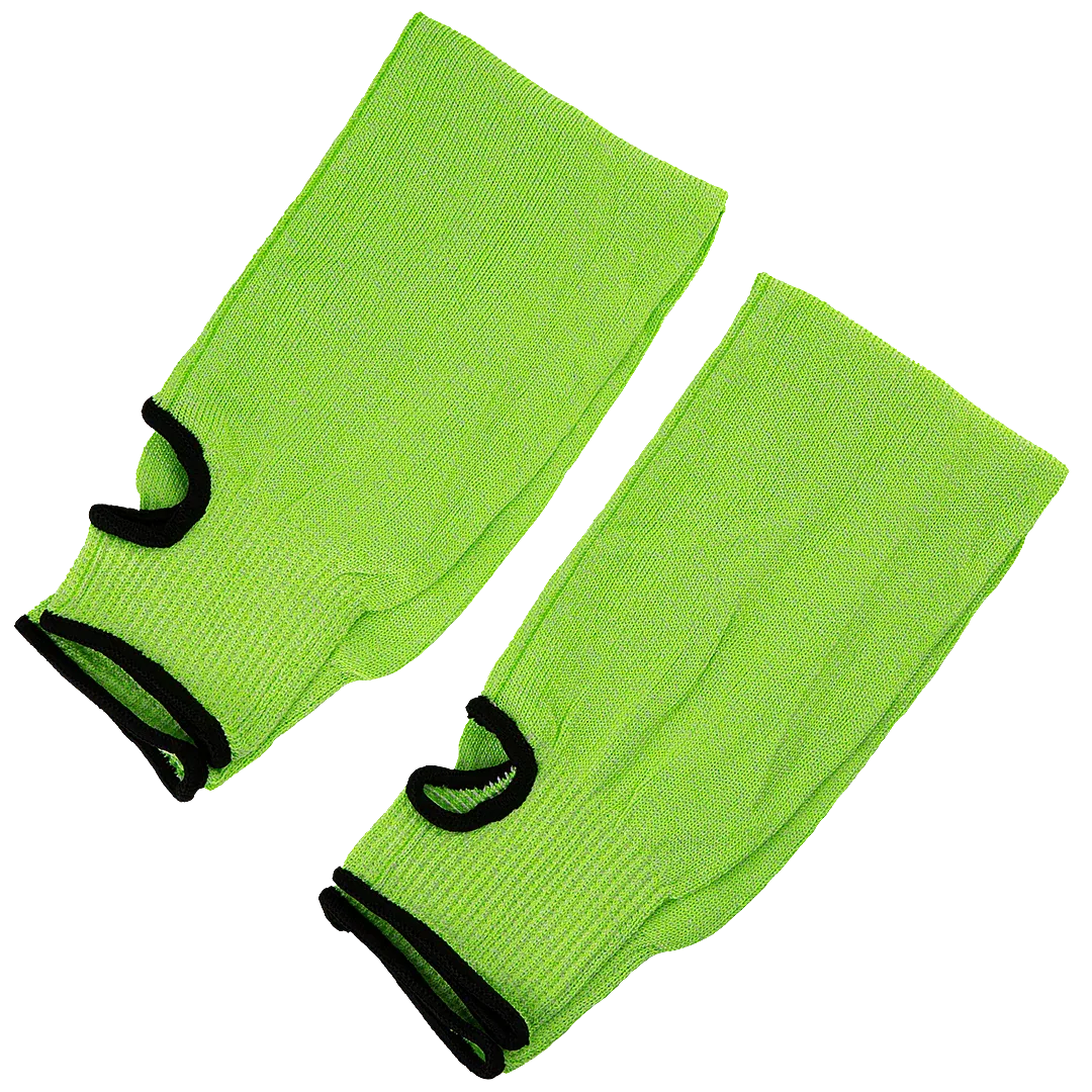 Set of 2 Green Cut Resistant 18" Sleeves For Cat Protection - Image 2