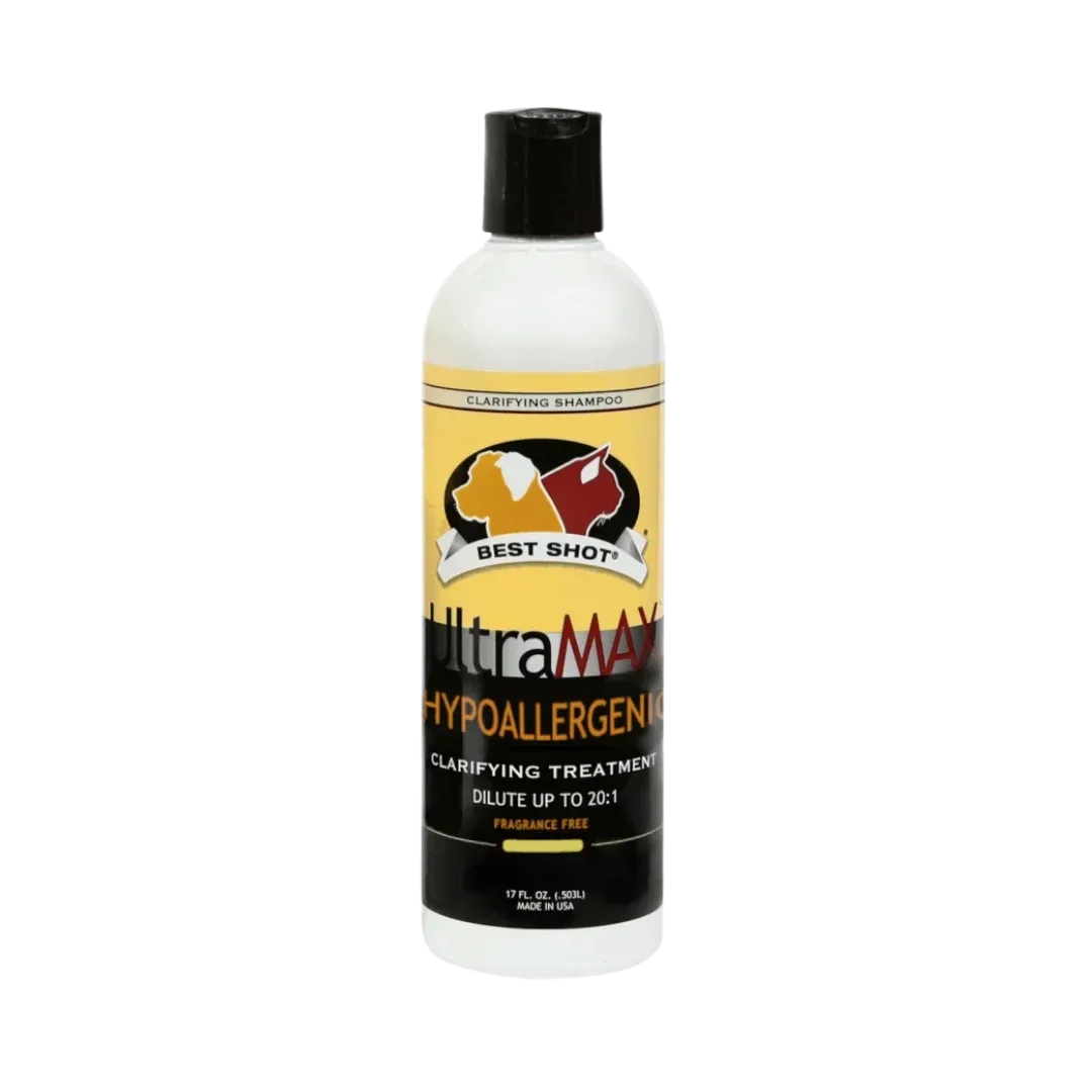Ultramax Hypoallergenic Clarifying Shampoo 17oz by Best Shot