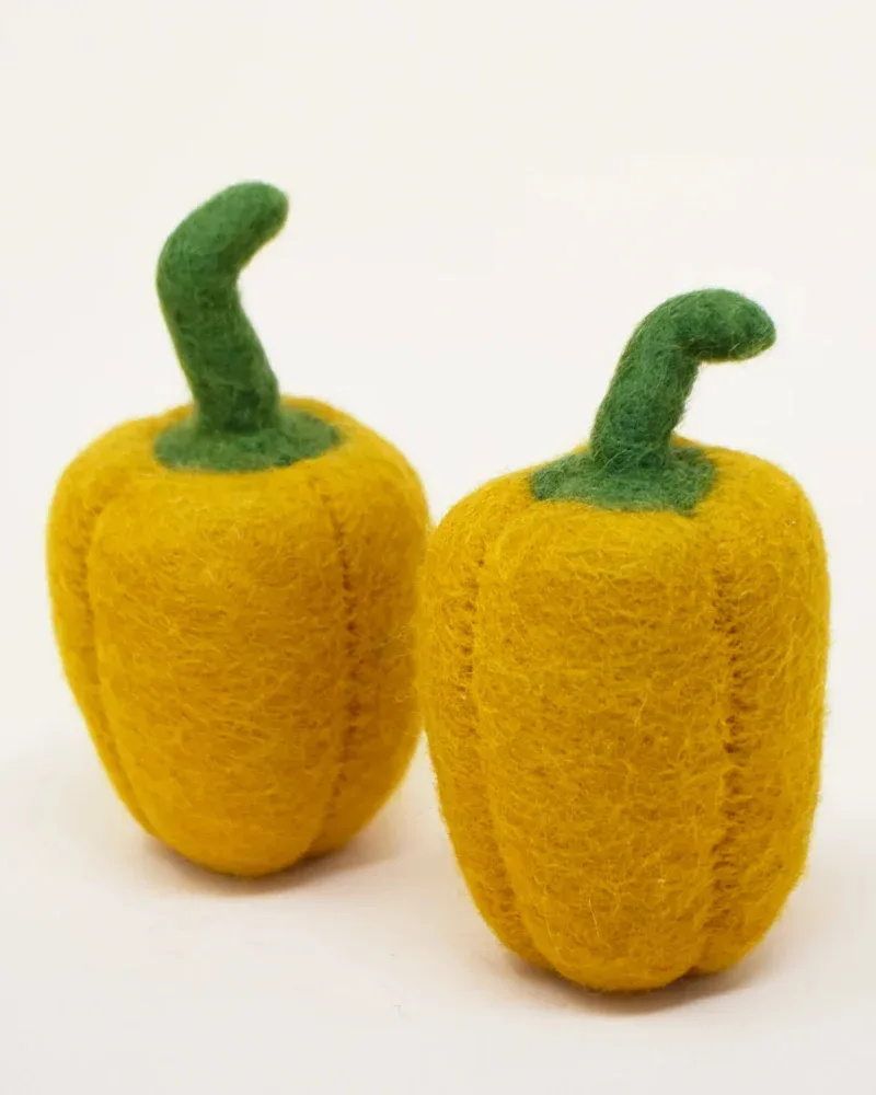 Wool Bell Pepper Dog Toy - Image 2