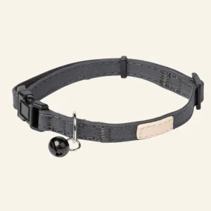 Soft Cat Collar in Slate Grey