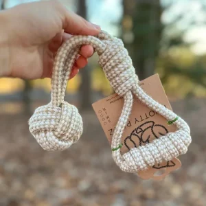 Forest Knot Hemp Rope Tug Dog Toy (FINAL SALE)