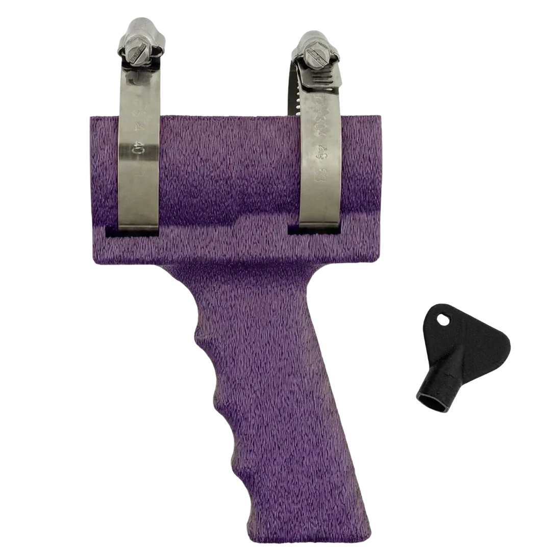 Dryer Holder Silk Purple-Gold by Kumpe3D