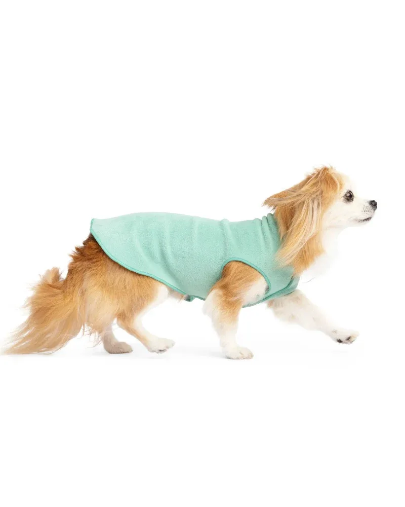 Pullover Stretch Dog Fleece in Juniper - Image 2