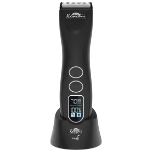 Flash5 Matte Black 5-in-1 Cordless Clipper by Kenchii