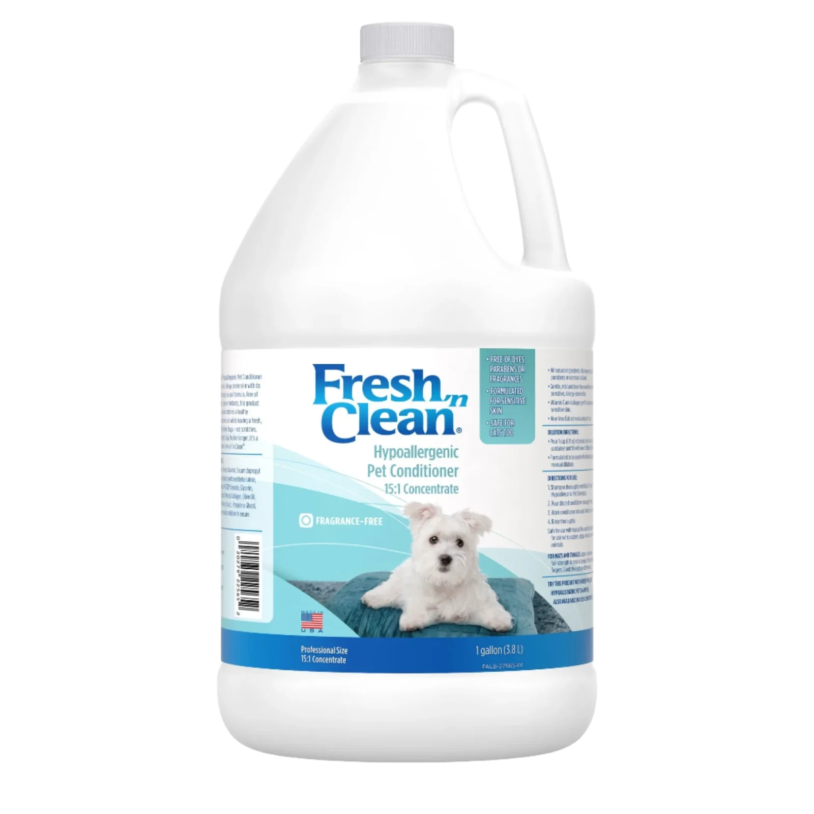 Hypoallergenic Pet Conditioner 15:1 Concentrate Gallon by Fresh 'n Clean - Image 2