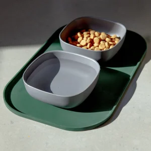 Basic Dog Placemat in Forest Green
