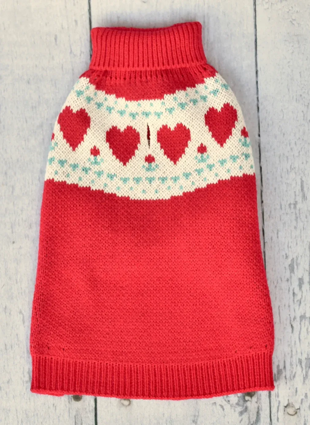 Whole Lotta Love Heart Dog Sweater((FINAL SALE)) - Image 2