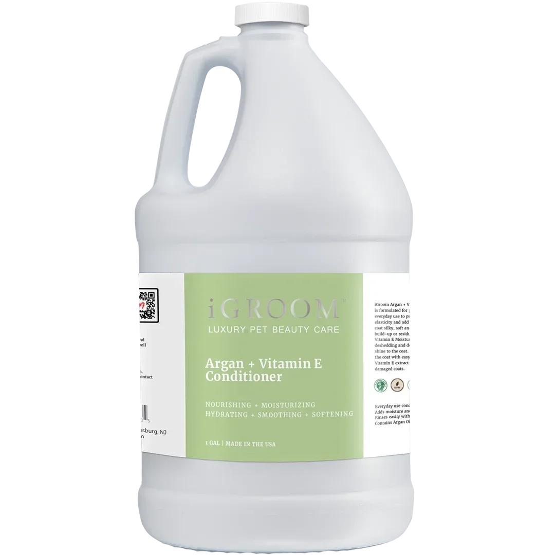 Argan and Vitamin E Conditioner Gallon by iGroom