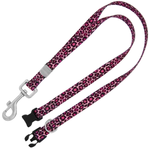 24" Polyester Loop Pink Leopard by Groom Loop