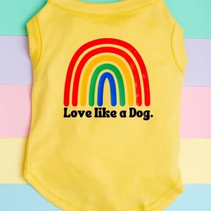 Love Like a Dog Rainbow Tank Top (CLEARANCE)