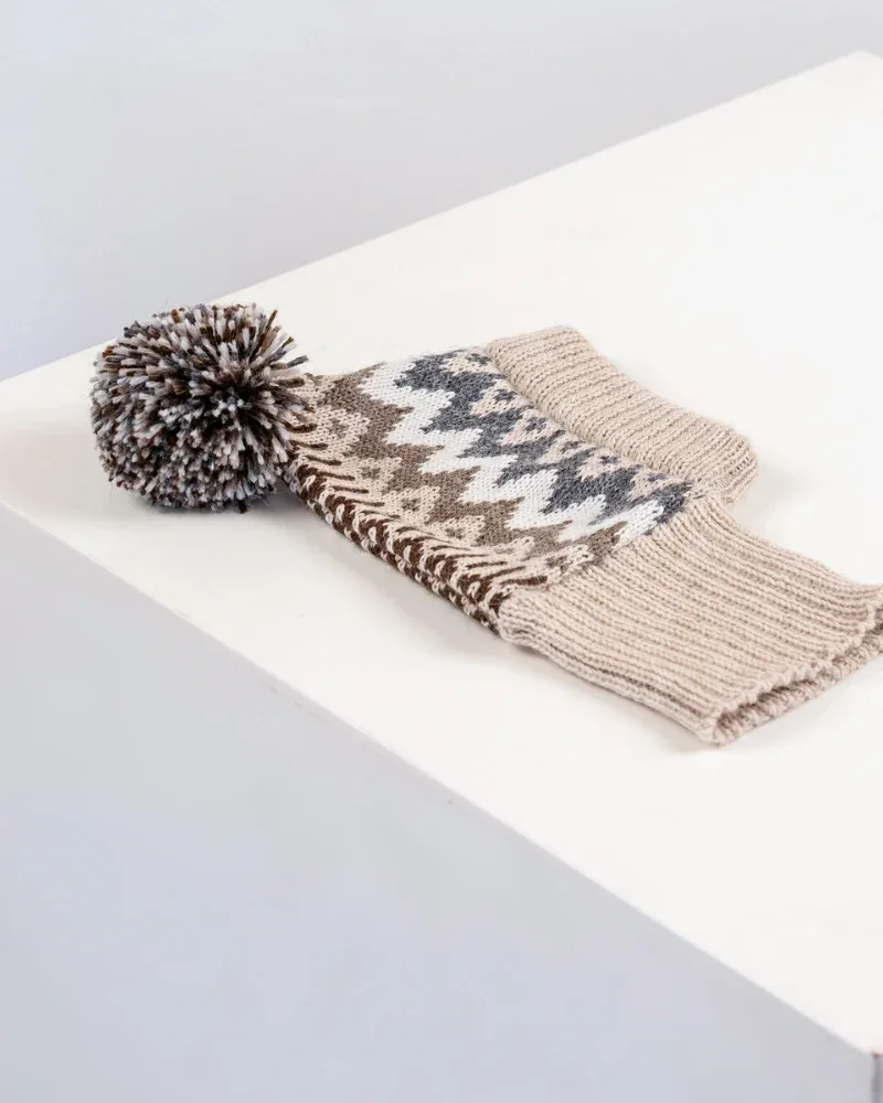 Wooly Winter Alpaca Dog Hat - Image 2