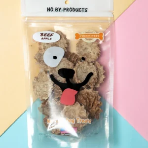 Beef and Apple Cookie Treats for Dogs (Made in the USA)