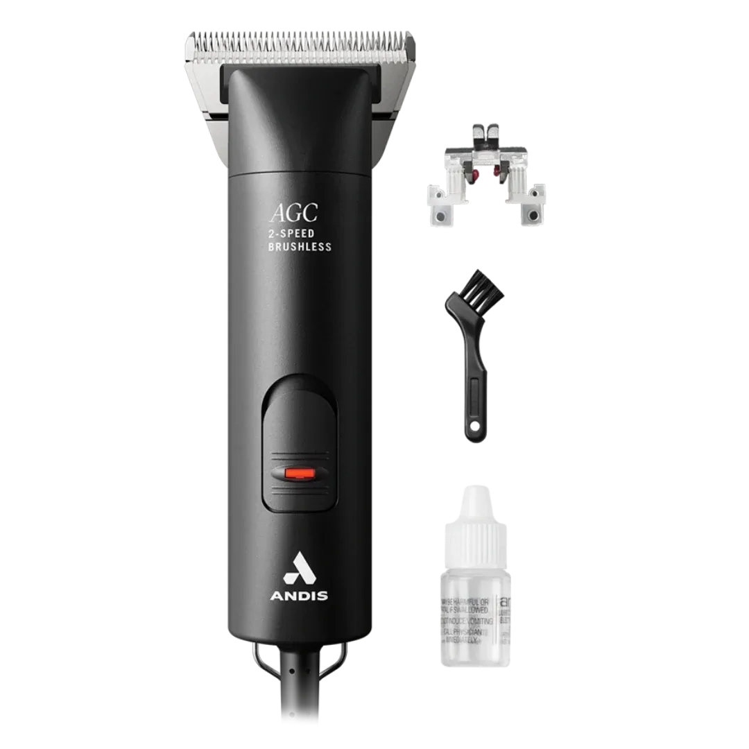 AGC Super 2 Speed Clipper Black with #10W M-Force Blade by Andis - Image 2