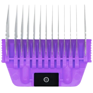 A Series Wide 6mm 1/4" Metal Comb by Joyzze