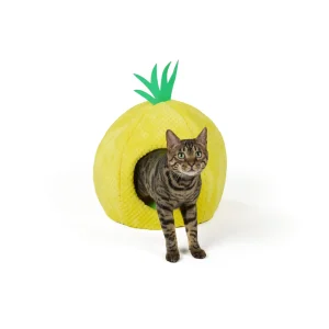 Whisker City® Cat Pineapple Hut