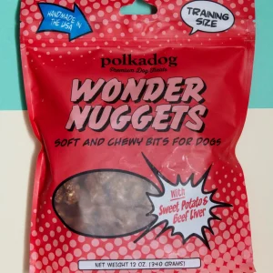 Wonder Nuggets Soft Sweet Potato & Beef Dog Treats