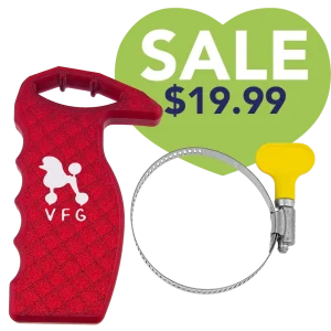 Furm Grip Dryer Handle Jolly Red by Vanity Fur