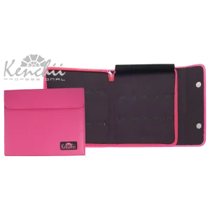 Faux Leather 10-Shear Case Pink by Kenchii