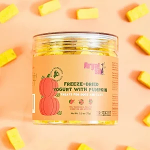 Freeze-Dried Pumpkin Yogurt Treats For Dogs & Cats