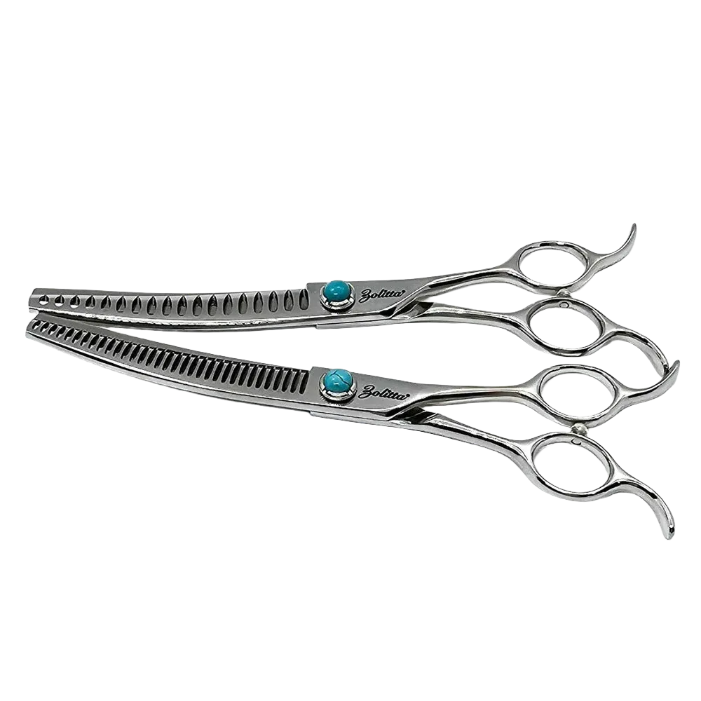 Piranha 7.0" 33T Reverse Curved Blender and 18T Chunker Set by Zolitta