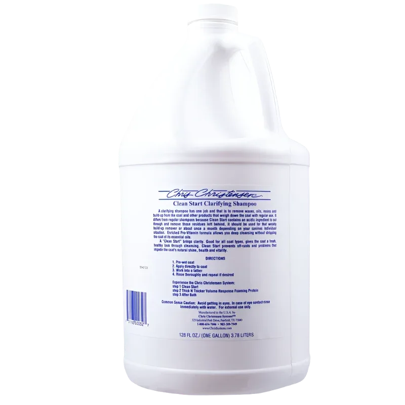 Clean Start Clarifying Shampoo Gallon by Chris Christensen - Image 2