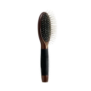 Small Metal Pin Oval Brush by Kenchii