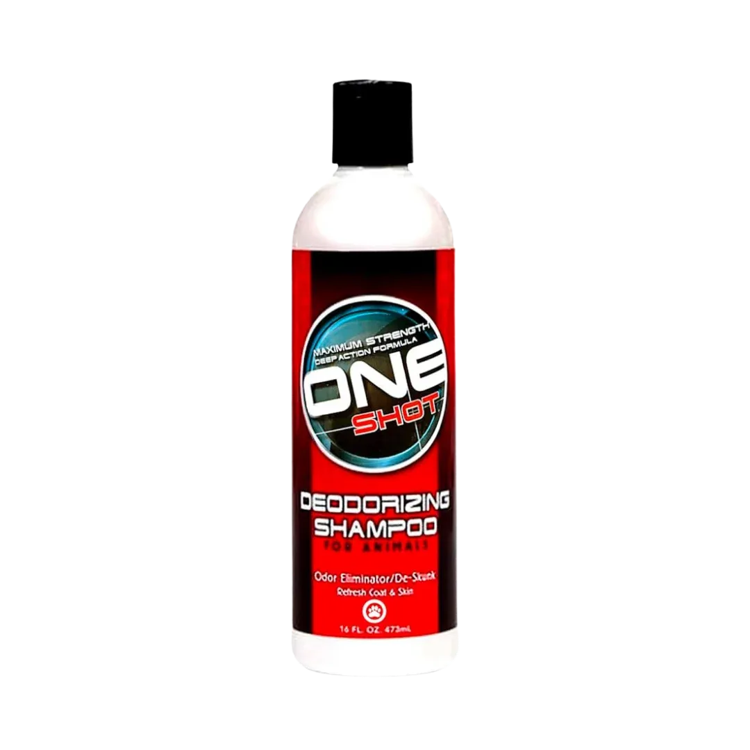 One Shot Deodorizing Shampoo 16oz by Best Shot
