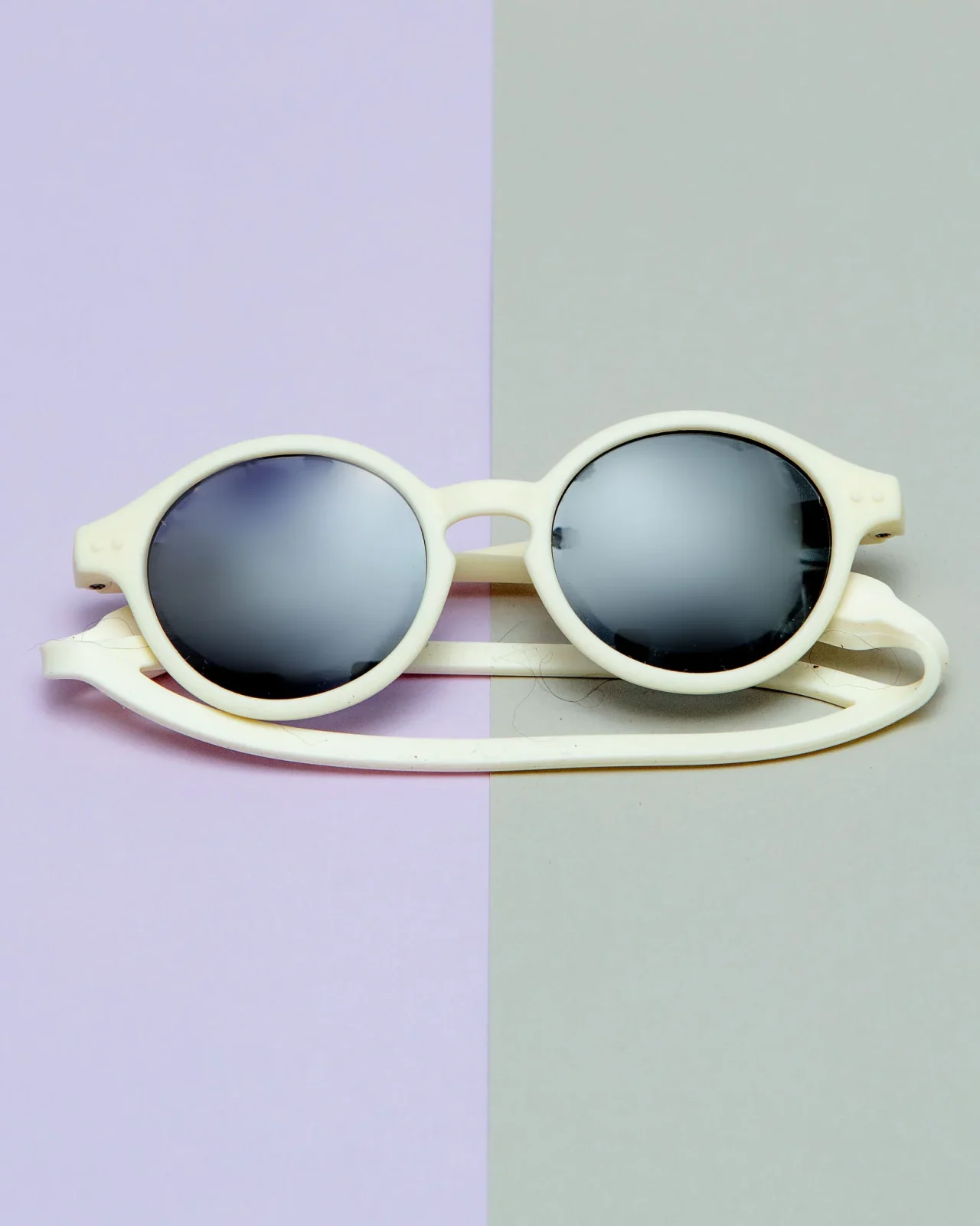 Baby Sunglasses in Milk White <>