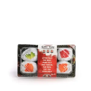 Sushi Roll Catnip Toy