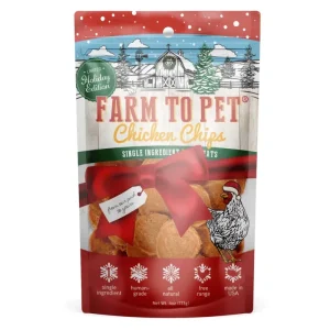 Holiday Chicken Chips Dog Treats