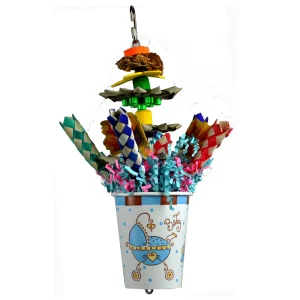 A&E Cage Company Tropical Punch Bird Toy for Pet Bird Enrichment