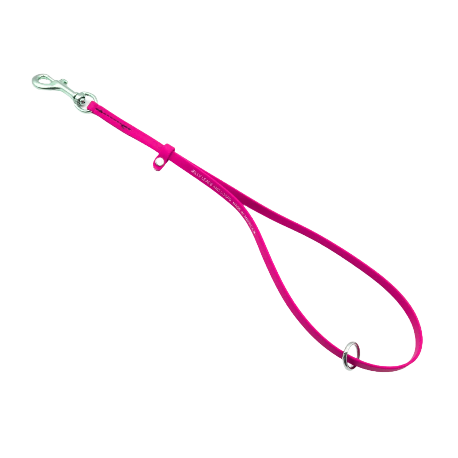 Grooming Loop 3/8" x 18" With Ring Hot Pink by Jelly Pet