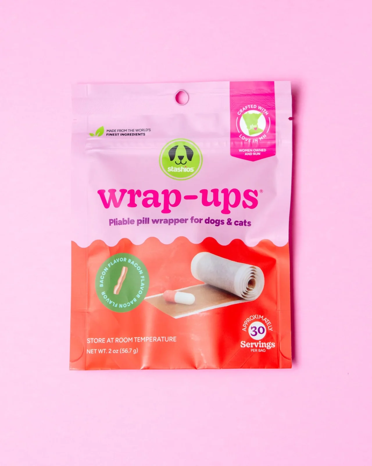 Wrap-Ups® Pill Wrapper for Dogs & Cats (Made in the USA)