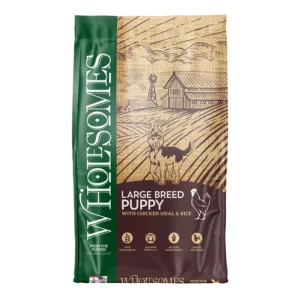 Wholesomes Large Breed Puppy Dry Dog Food Chicken 35lb