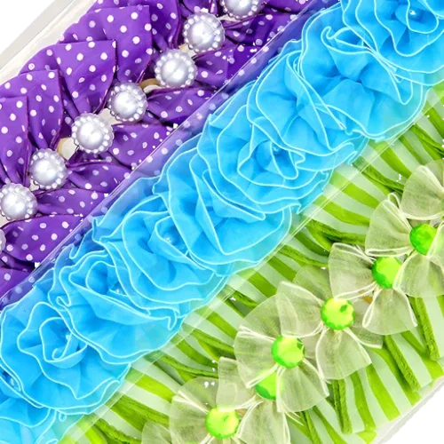 30 Medium Hair Bows For Doodles - Assorted Colors by Cecilia bows - Image 2