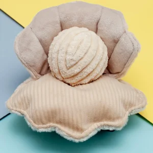 Oyster Pop Squeaker Interactive Dog Toy (FINAL SALE)